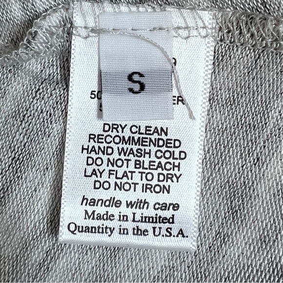 Cotton Blend Super Soft Jersey Long Sleeve Dress by Michael Lauren - Size Small - Picture 4 of 5